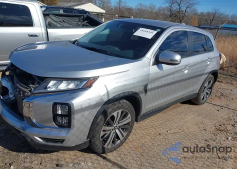 2020 Mitsubishi Outlander Sport 2.0 Se из США, поврежденный, VIN JA4AP4AU8LU015474